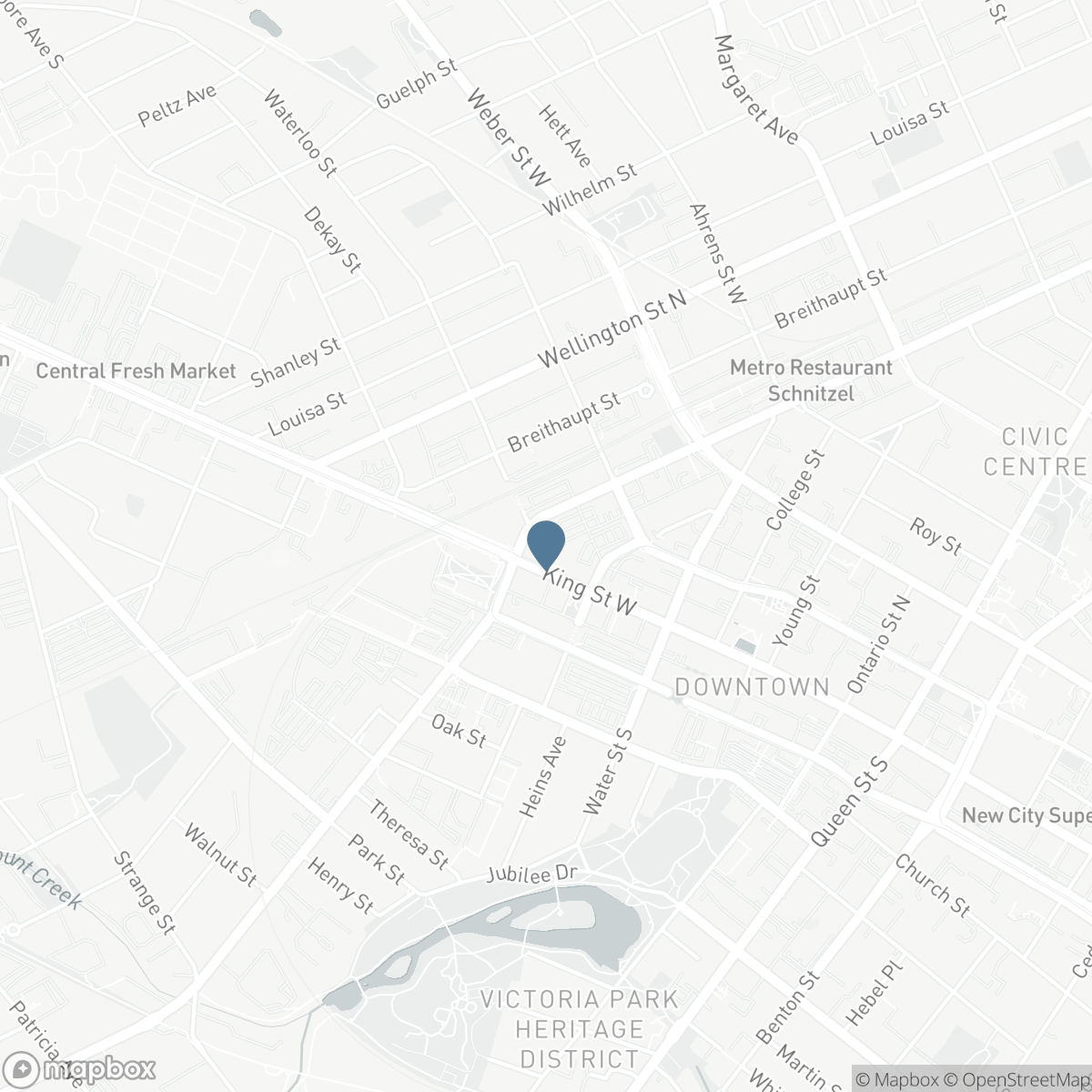 410 KING Street W Unit# 307, Kitchener, Ontario N2G 1C3